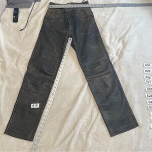 vintage M julian wilsons leather pants Women 30 gray
 Black Leather Jeans